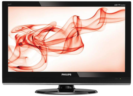 Monitor TV LED Philips 231T1LSB