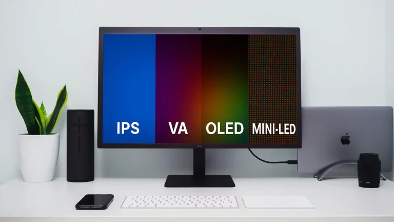 Comparație IPS vs VA vs OLED vs Mini-LED