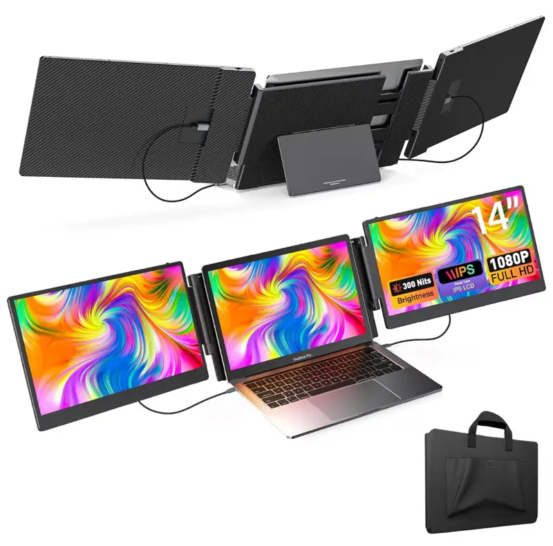 Monitor extensibil Qova Dual-Screen