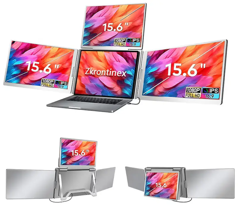 Monitor extensibil Zkrontinex Quad Monitor